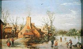 A Village in Winter