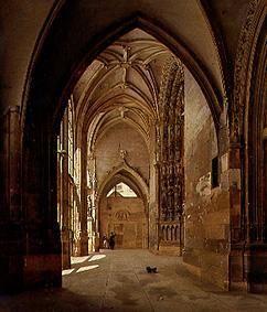 Portal porch of the church piece of Germain in l '