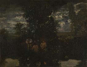 Moonlight. The Bathers