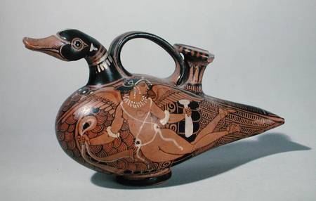 Askos in the form of a duck de Etruscan