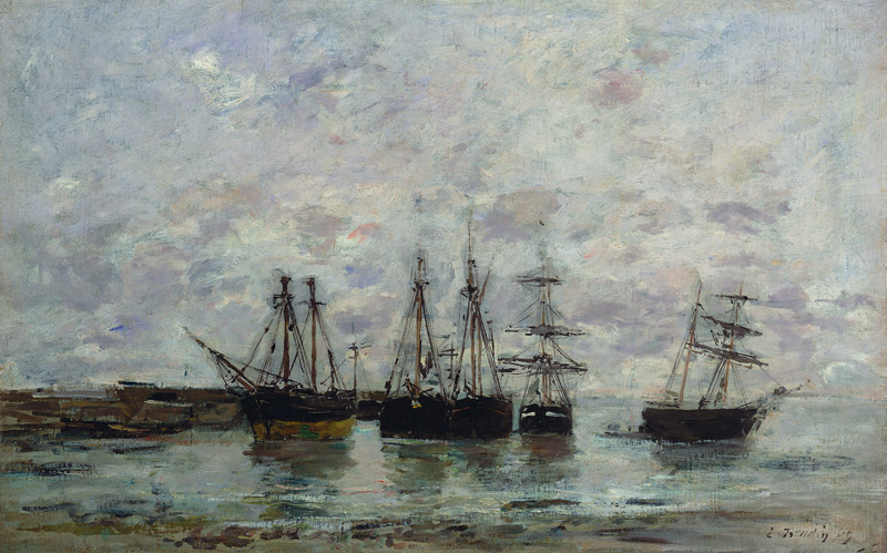 Portrieux de Eugène Boudin