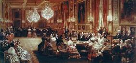 Concert in the Galerie des Guise at Chateau d'Eu, 4th September 1843