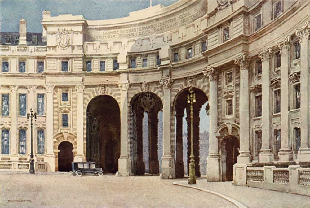 The Admiralty Arch de E.W. Haslehust