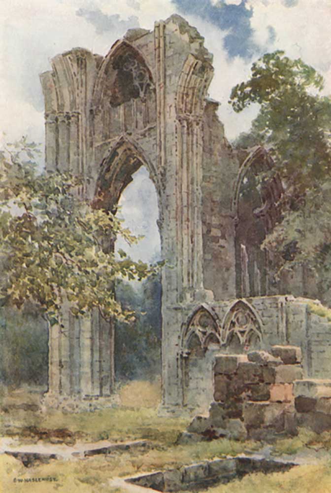 Ruins of St. Marys Abbey de E.W. Haslehust