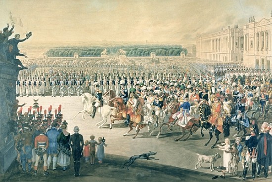 March of the Allied forces into Paris de F. Malek