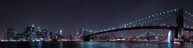 Manhattan Skyline and Brooklyn Bridge