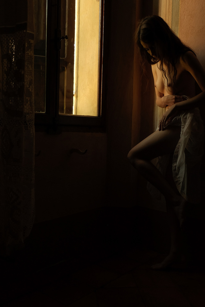by the window de Federico Cella