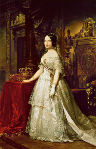 Isabella II. of Spain de Federico de Madrazo