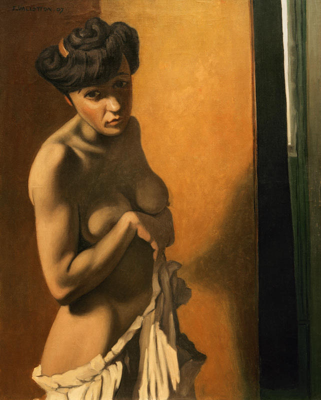 F.Vallotton, Nackter brauner Torso de Felix Vallotton