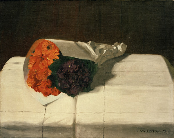 F.Vallotton, Strauss mit Ringelblumen.. de Felix Vallotton