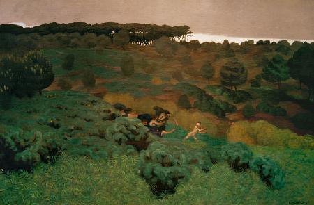 F.Vallotton, Pentheus