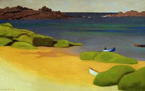 Vallotton / The bay of Tregastel / 1917