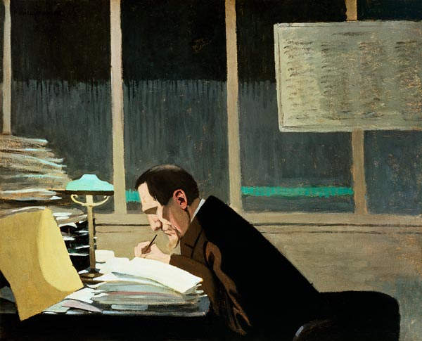 Felix Feneon (1861-1944) at 'La Revue Blanche' de Felix Vallotton