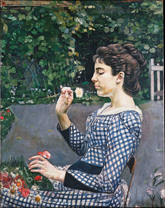 Portrait of Hélène Weiglé de Ferdinand Hodler