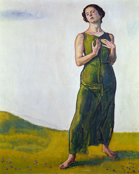 Una canción de lejos de Ferdinand Hodler