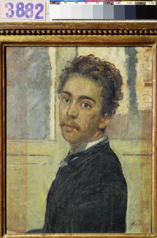 Auto-retrato en Madrid de Ferdinand Hodler