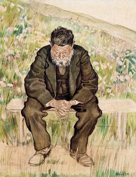 Unemployed de Ferdinand Hodler