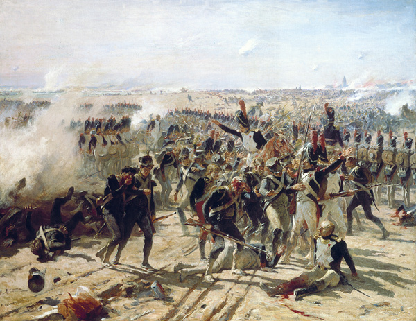 The Battle of Essling de Fernand Cormon