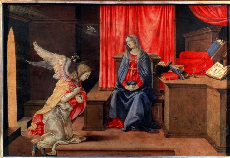 The Annunciation de Filippino Lippi