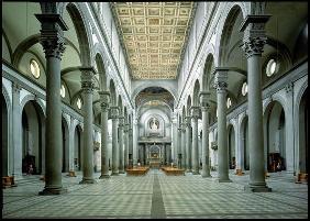 View of the Nave, 1425-46 (photo)