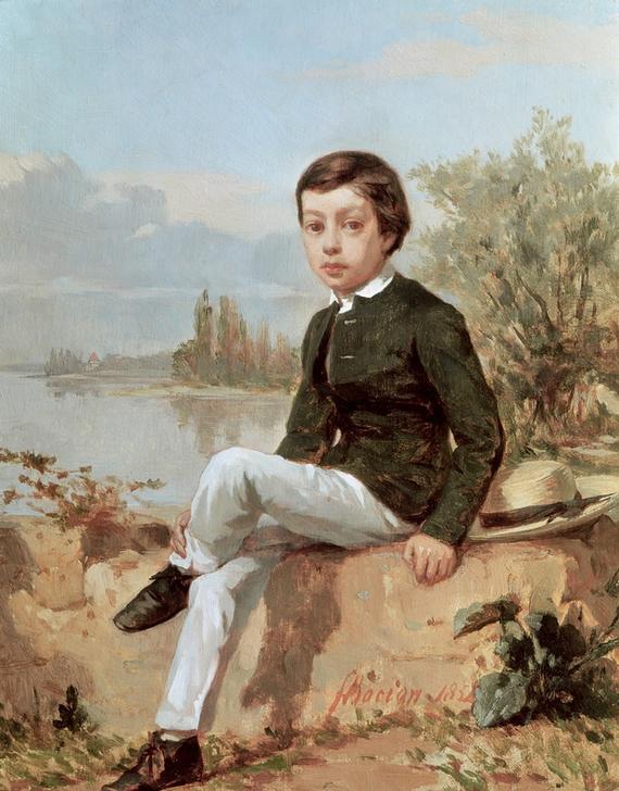 Portrait of Jacques Larguier (1844– 1907) de F.L.D. Bocion