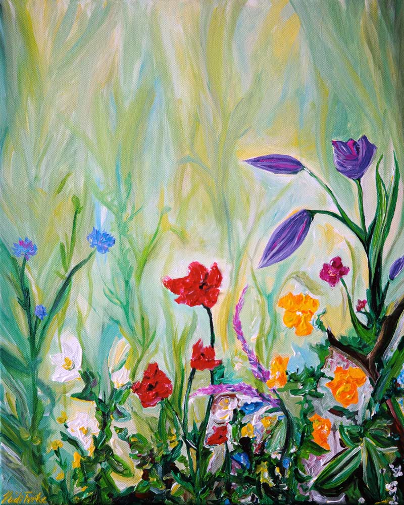 Flower meadow 4 de Heidi Forke