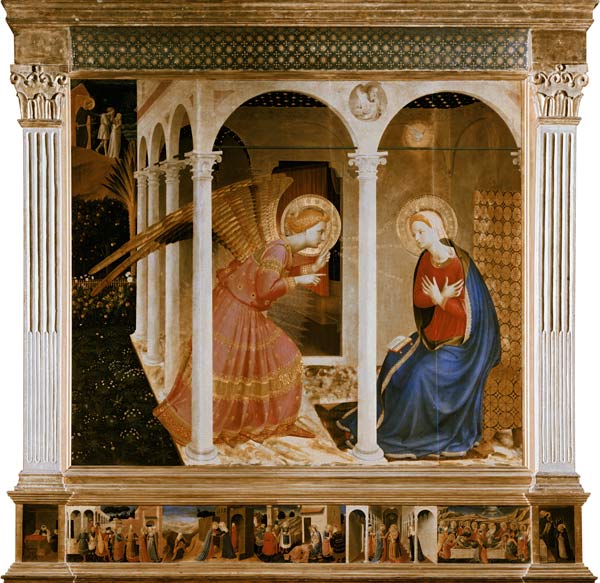 La Anunciación de Fra Beato Angelico 