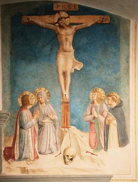 Crucifixion with SS. Cosmas, John and Peter Martyr de Fra Beato Angelico