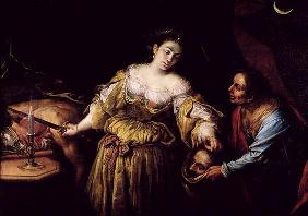 Judith Beheading Holofernes, c.1648-54 (oil on canvas)