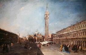 Piazza San Marco (oil on canvas)