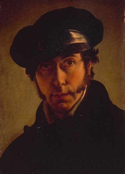 Francesco Hayez / Self-Portr./ c.1822 de Francesco Hayez