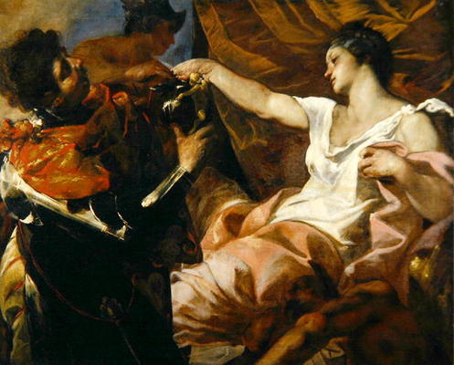 Mythological Scene, 1660 (oil on canvas) de Francesco Maffei