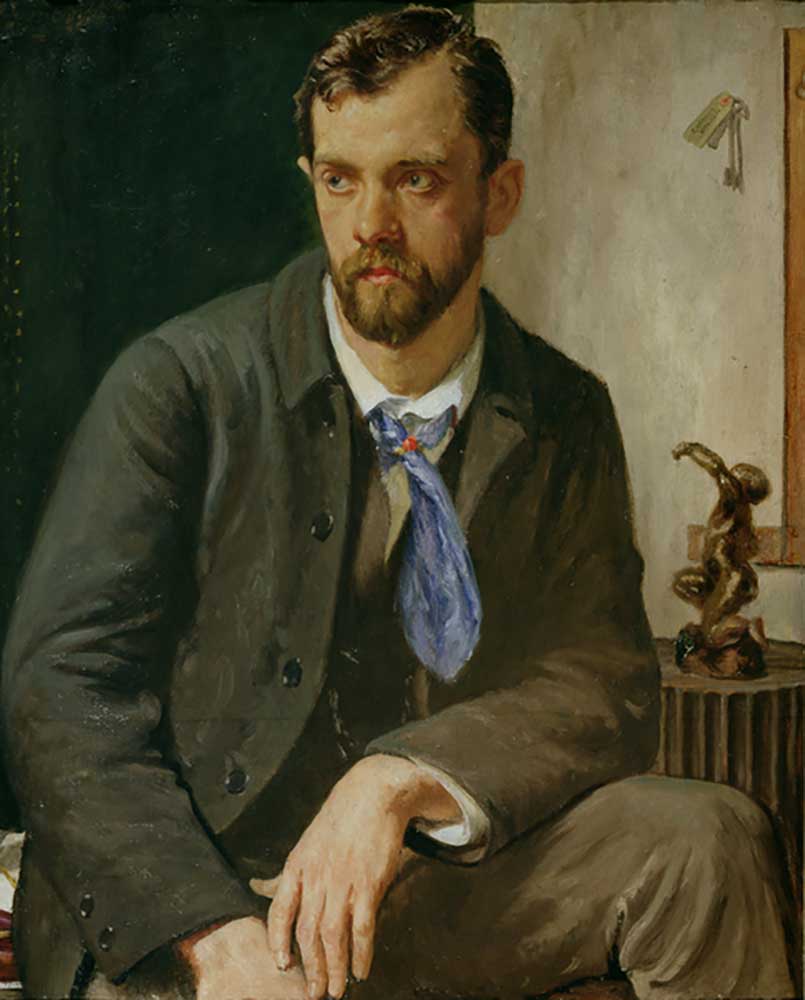 Portrait of Charles Holden (1875-1960) de Francis Dodd