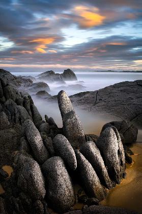 Stone Gathering - Grey Rocks