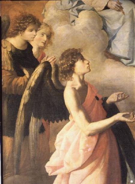 Angels: Detail from The Apotheosis of St. Jerome de Francisco de Zurbarán (y Salazar)