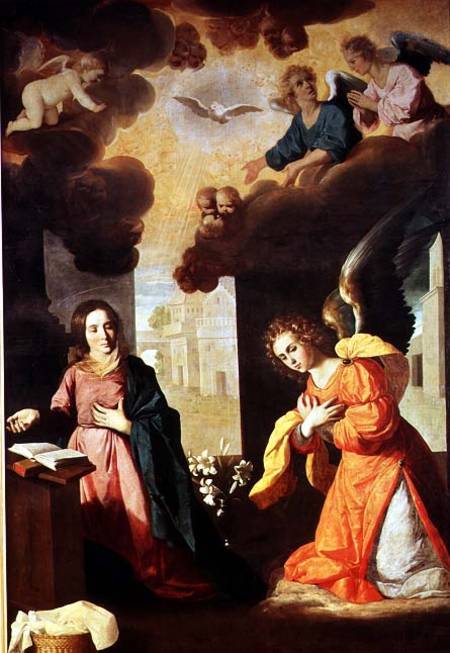The Annunciation de Francisco de Zurbarán (y Salazar)