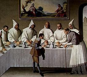 The wonder of St. Hugo. de Francisco de Zurbarán (y Salazar)