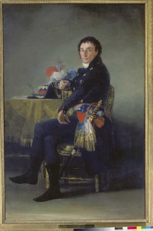 The ambassador Ferdinand Guillemardet. de Francisco José de Goya