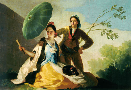 El parasol de Francisco José de Goya