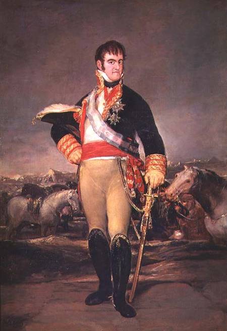 King Ferdinand VII (1784-1833) de Francisco José de Goya
