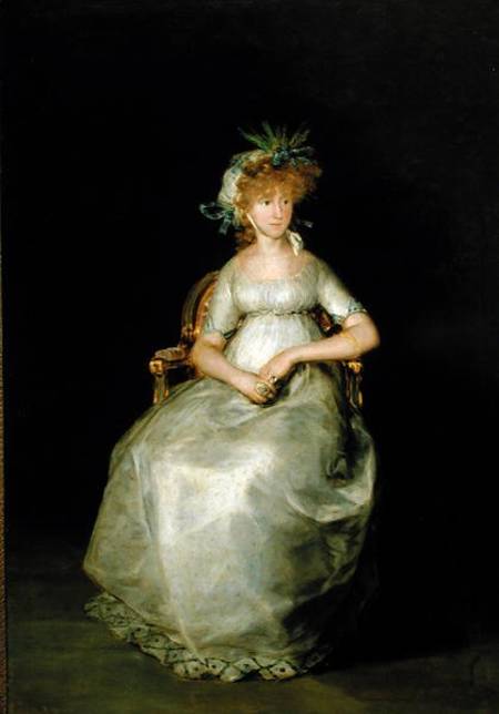 Portrait of Maria Teresa (d.1820) of Ballabriga, Countess of Chinchon de Francisco José de Goya