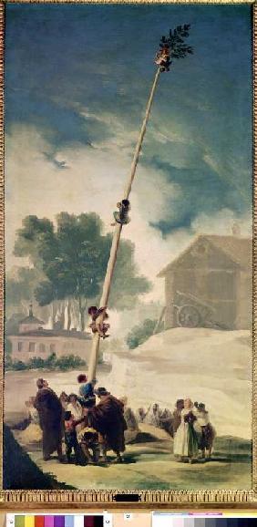 The maypole.