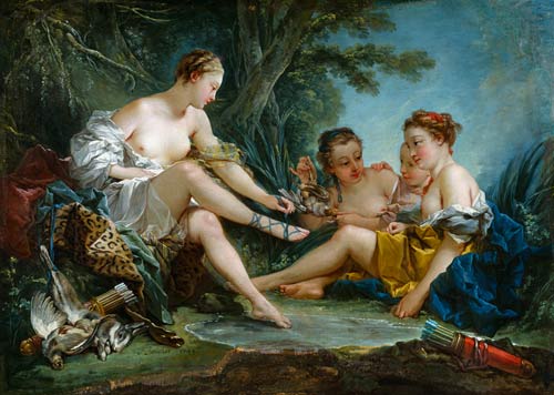 Diana after the Hunt de François Boucher