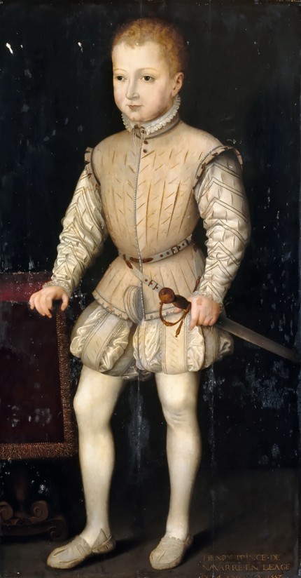 Henry IV of France as Child de François Clouet