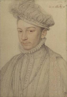 Portrait of King Charles IX of France