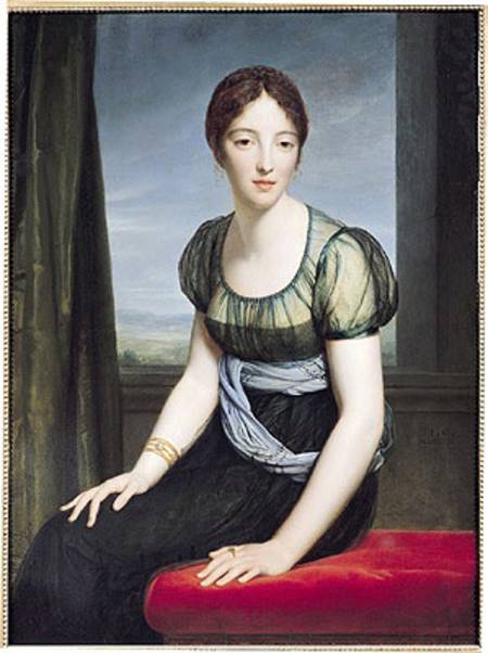 Portrait of Madame Regnault de Saint-Jean d'Angely (1775-1857) de François Pascal Simon Gérard
