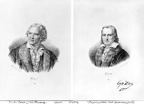 Christoph Willibald von Gluck (1714-87) and Andre Ernest Modeste Gretry (1741-1813)