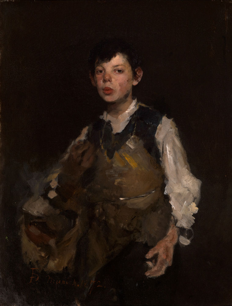 Der pfeifende Junge de Frank Duveneck