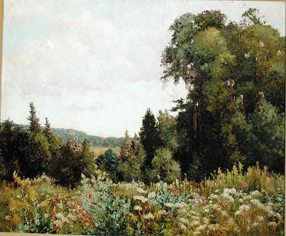 Flowering Meadow de Frank Johnston