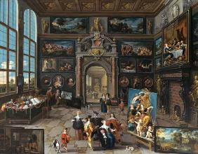 Gallery of a collector. (together with Cornelis de